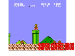 Super Coffee Bros (SMB1 Hack) Cover